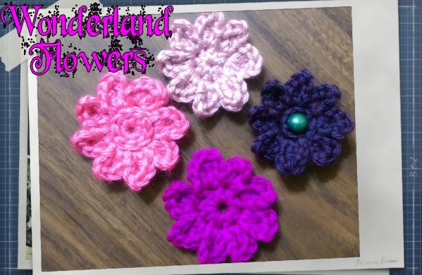 Wonderland Flowers Free Crochet Pattern