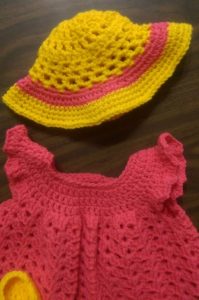 This is my work up of the Coraline Sun Hat.