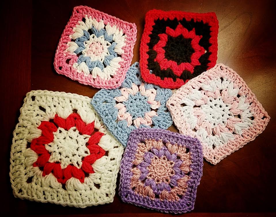 Twinkling Granny Square Crochet Pattern with Video