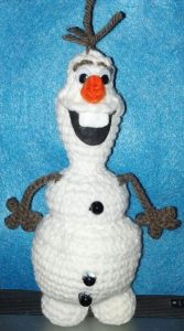 Olaf Crochet Doll