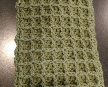 I Love the Waffle Stitch! (Crochet)