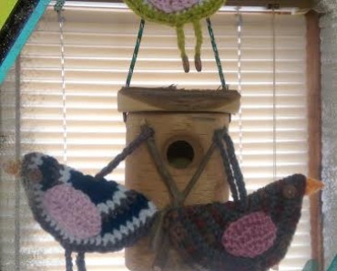 Power Hour with Crochaysie! Birdie Decoration Pattern by Attic 24