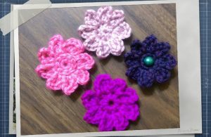 wonderland flowers free crochet pattern