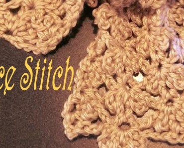 Trefoil Lace Stitch Crochet Accessory Scarf