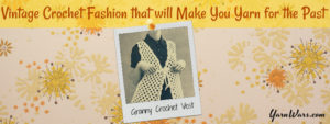 Granny Crochet Vest Feature