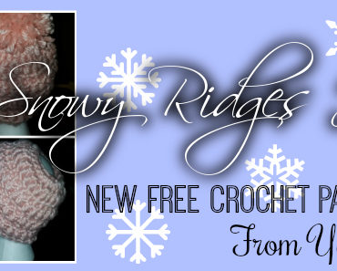Snowy Ridges Crochet Hat Pattern