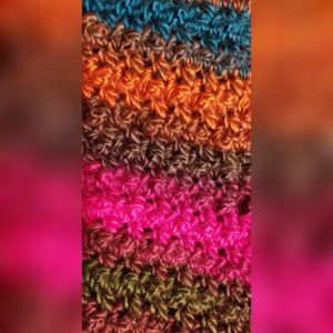 Ramblin Rose Crochet Scarf