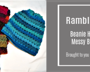 Ramblin’ Rose Crochet Hat Pattern – Beanie, Slouch, Messy Bun