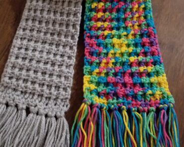 Little Boxes Crochet Scarf Pattern