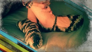 free crochet mary jane slipper pattern
